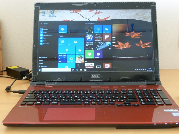Windows10のパソコン、快適に使用しています。