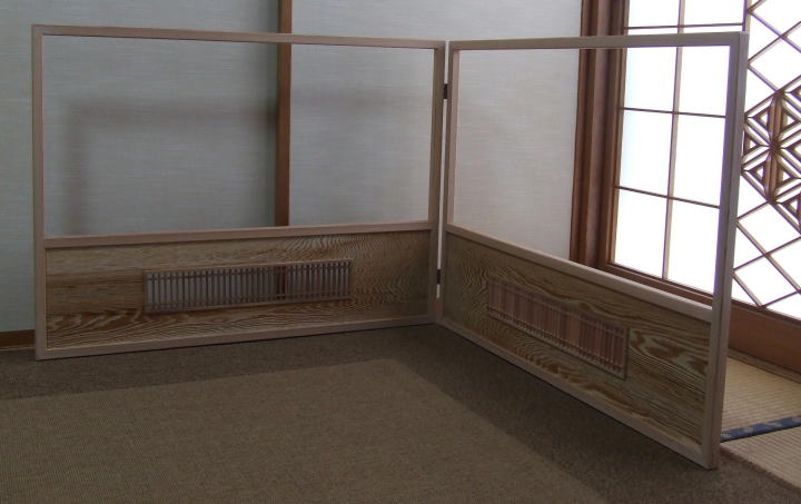 商品詳細（風炉先屏風、布屏風）
