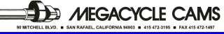 Megacycle cams
