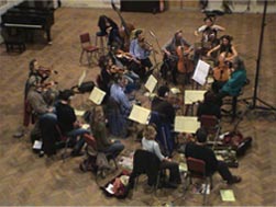 London Metropolitan Orchestra recording Kate's new album