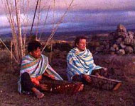 Paddy Bush in Madagascar with Justin Vali