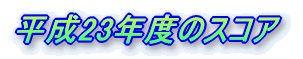 ����16�N�x�̃X�R�A