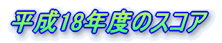 ����18�N�x�̃X�R�A