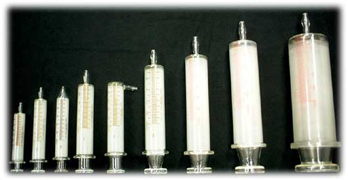 bcd]/ 未使用品 /『TOYO 硬質硝子注射筒 / 100ml 浣腸器』/ 辻製作所